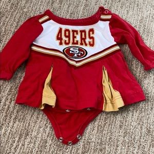 49er cheerleading outfit